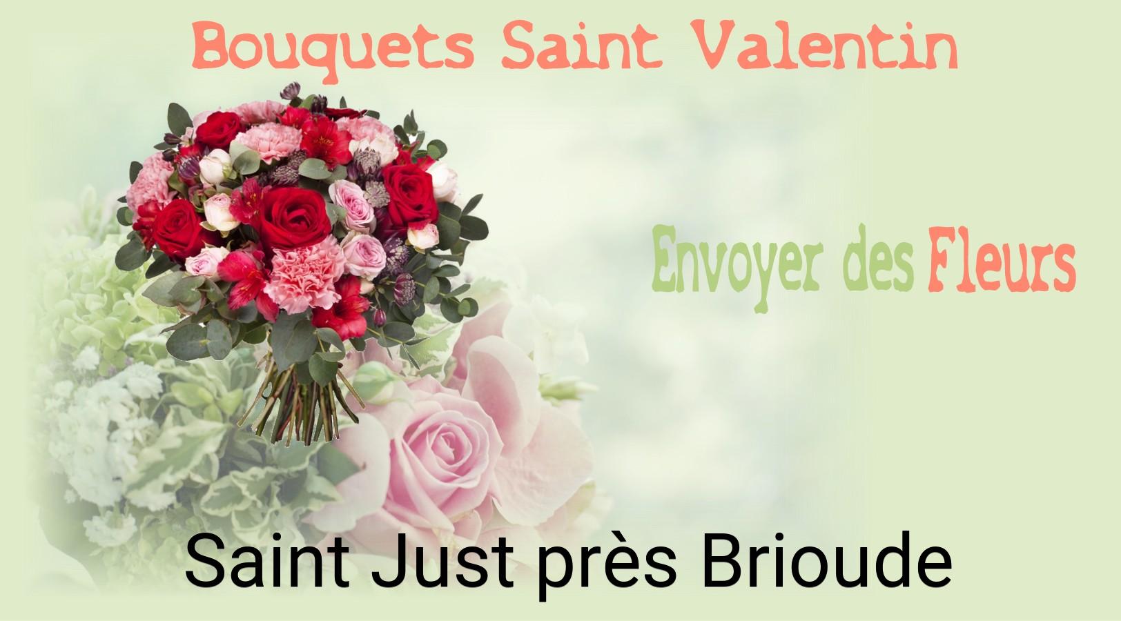 Roses de Saint-Valentin livrées à Saint-Just-près-Brioude